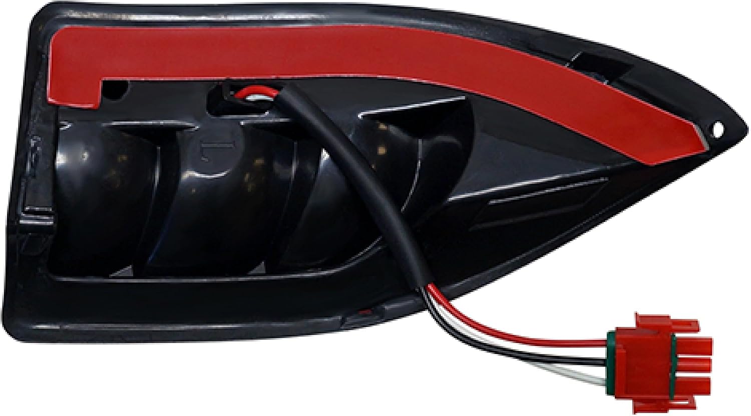 Red Hawk LGT-336 Taillight - Set of 2 Compatible With/Replacement For Club Car Tempo, Precedent Golf Carts