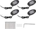 Single Color Car Underglow Lights 36 LED Bright Chassis Lights IP68 Rainproof Universal Vehicle Lighting for Cars Trucks SUVs ATVs UTVs Boats Motorcycles (Yellow Light)