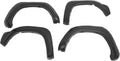 ALMULOO 4Pcs Fender Flares Compatible with 2012-2015 Toyota Tacoma | Fleetside 6 FT (72") Long Bed Models Only Wheel Arch Covers PP Plastic Textured Black