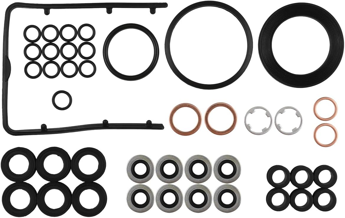 Head Gasket Set for HS9592PT, HS9295PT-1, HS9592PT-2, HGS963 | Fit Lexus ES300 RX300 Fit Toyota Avalon Camry Highlander Sienna 1999-2006 3.0L 2995CC V6 DOHC, (24 Valve), Eng Code "1MZFE"
