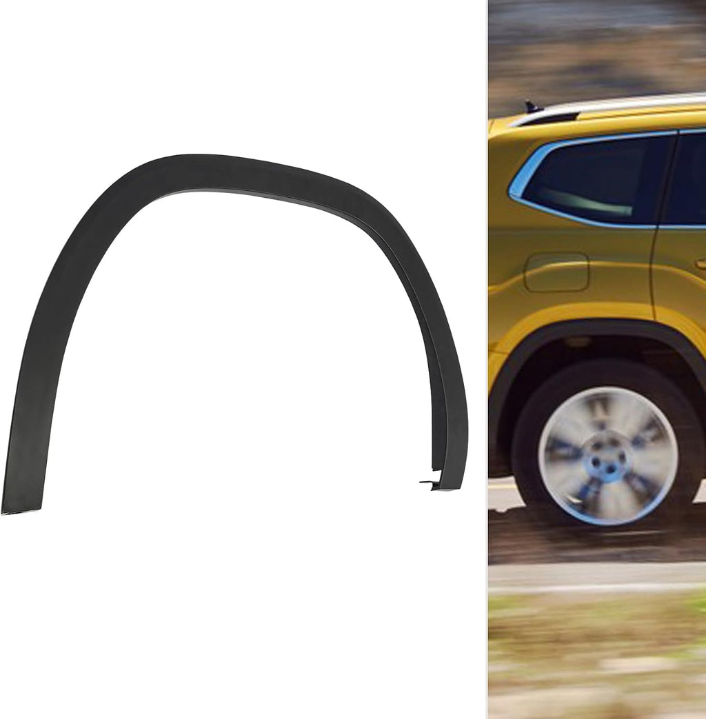 Rear Right Fender Trim Wheel Arch Molding for Volkswagen Atlas 2018 2019 2020 Fender Molding Trim Passenger Side OE/OEM 3CN853818B9B9
