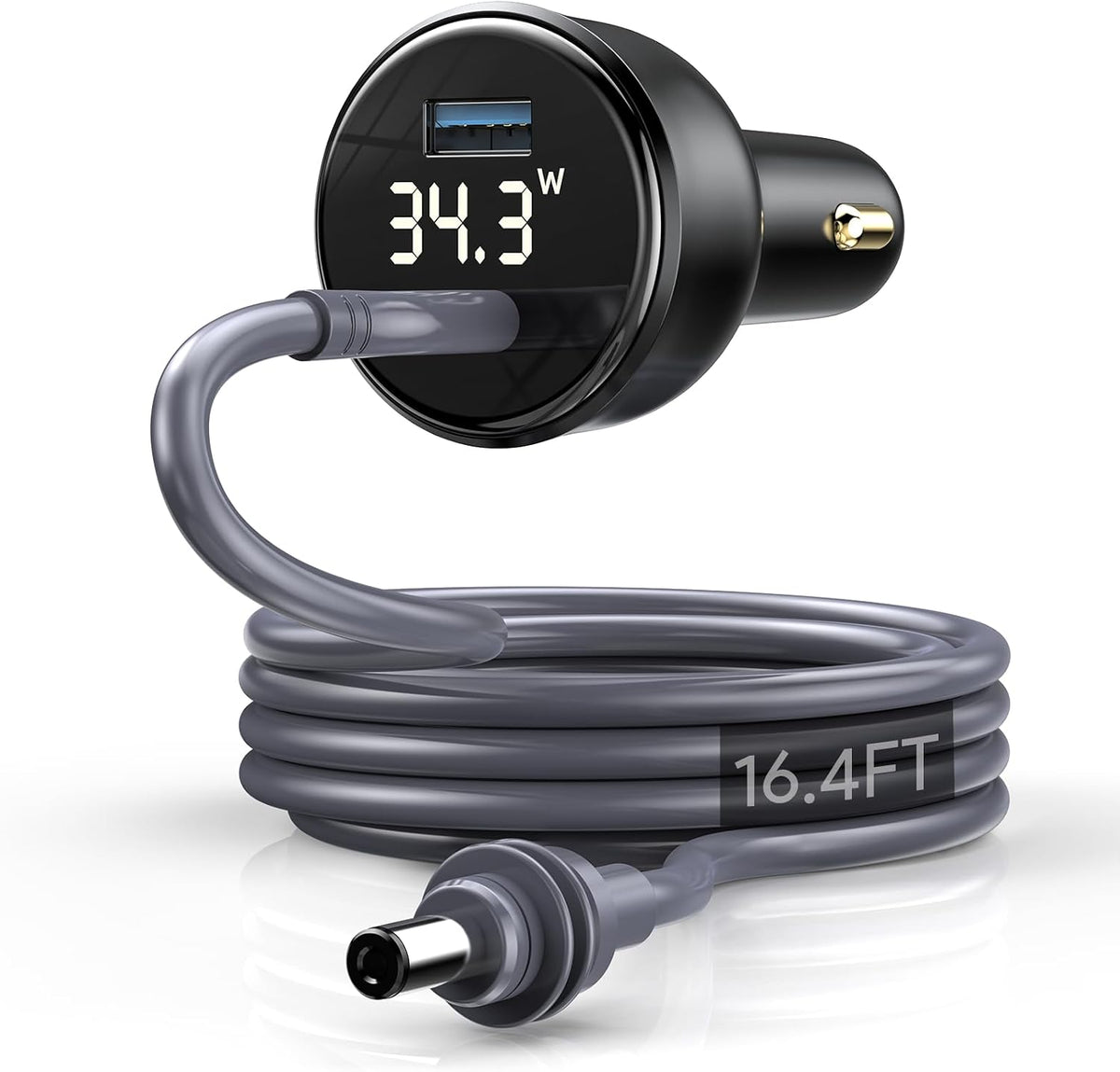 QUIDDITY Starlink Mini Car Adapter DC Power Cable + Cigarette Lighter Adapter