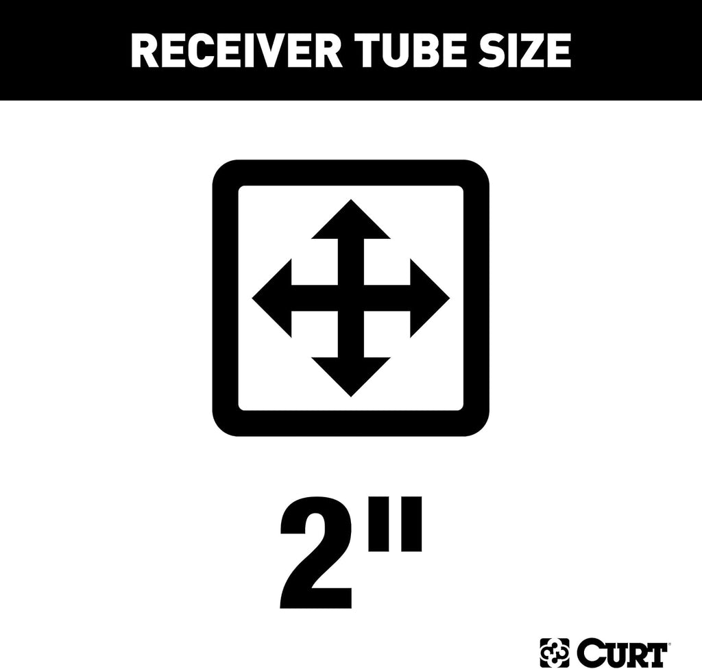 Curt 13285 2" Receiver Class 3 Hitch