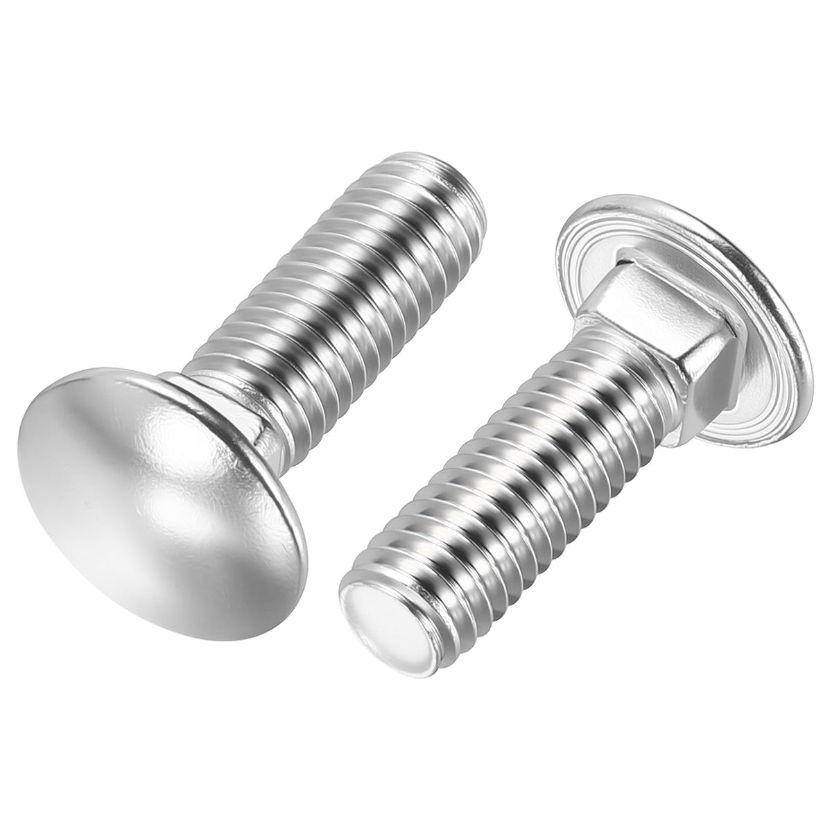 3/8"-16x1-1/4 carriage round head square neck bolt 304ss, main product view