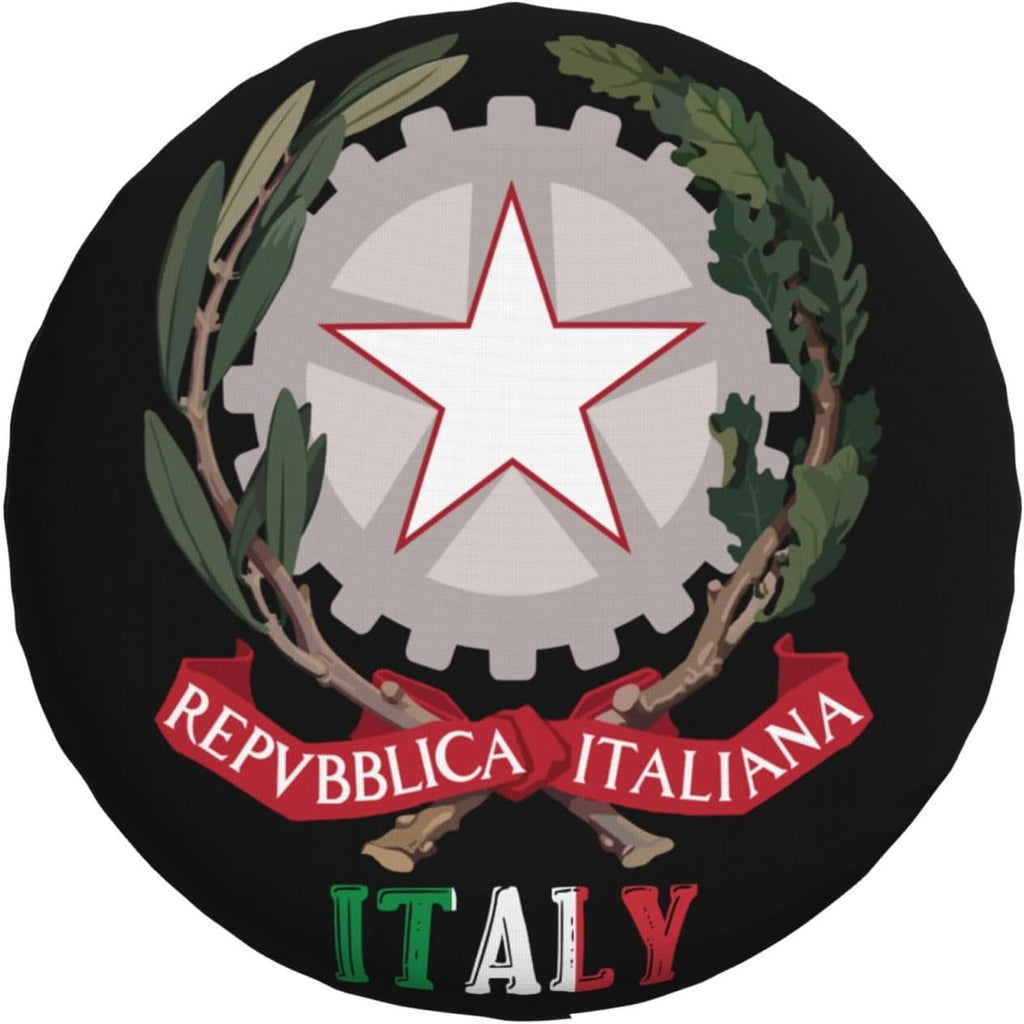 Italy Emblem Car Tire Dust Cover for Your SUV, Jeep, Rv, Trailer, Truck