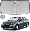 KAYZT Windshield Sun Shade for 2010-2013 Mazda 3 Foldable Sunshade Front Window by KAYZT
