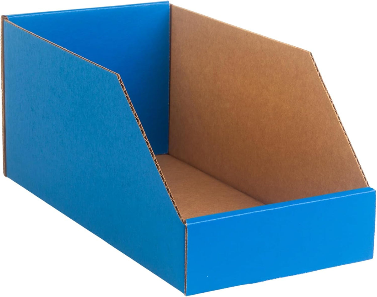 Hudson Exchange 6x12x5.5" Corrugated Parts Bin Box