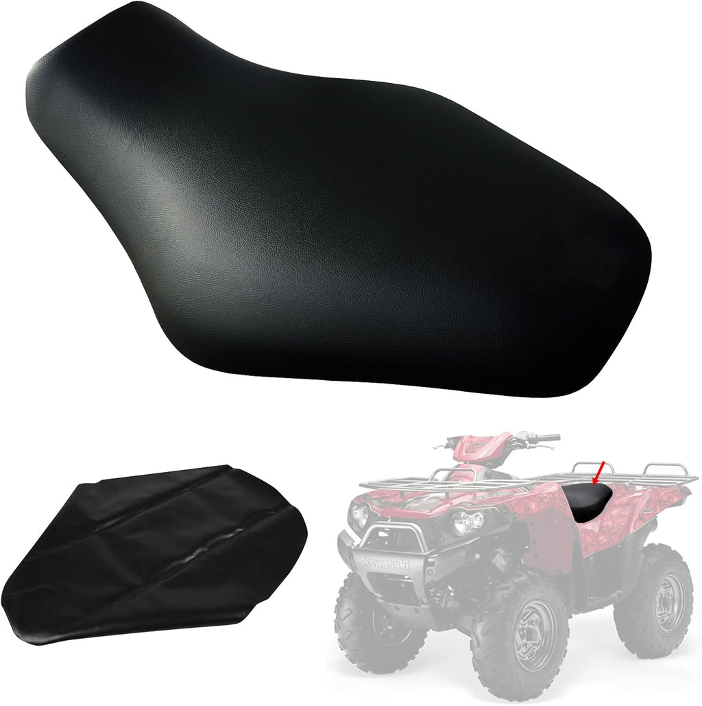 Seat Cover Replacement for 2005-2023 Kawasaki Brute Force 650 750, Black