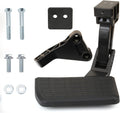MITZONE Bed Step Compatible with 2009-2019 Dodge Ram 1500 2010-2018 RAM 2500 3500 Excludes Dual Exhaust and Ecodiesel Models, Folding Truck Step Retractable Bumper Tailgate Step
