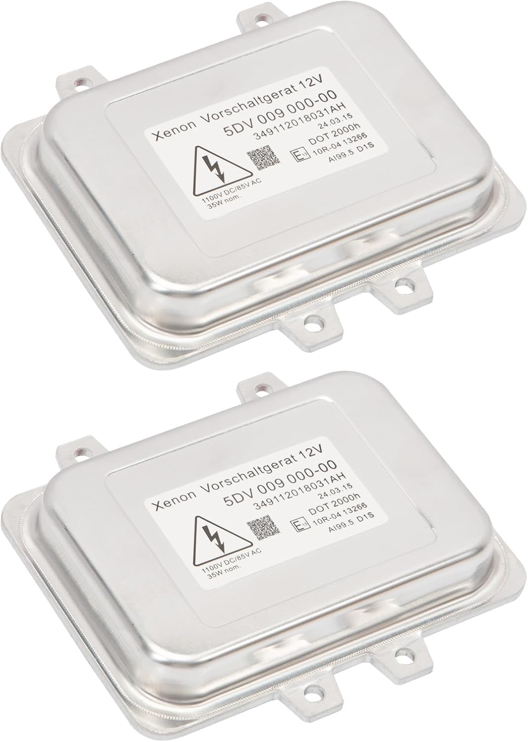 HID Headlight Ballast Replacement for 5dv00900000 Escalade 2007-2014, Xenon Headlight Ballast Control Unit for E60 2006-2009, Town Country 2004-2014 Accessories 2pcs 5dv 009 000-00
