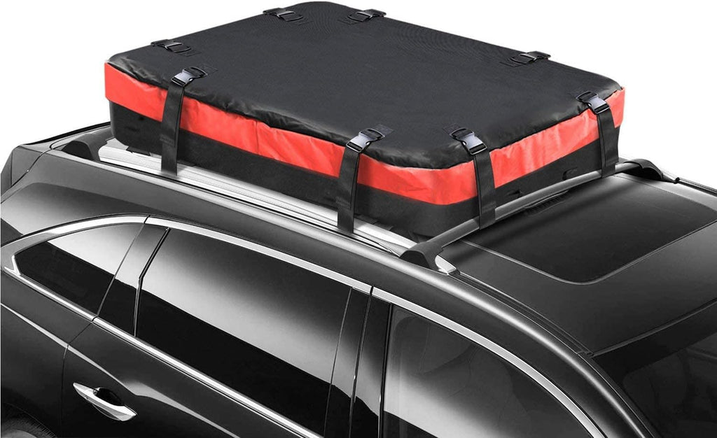 Capacity Waterproof Car Roof Bag Top Cargo Storage Rooftop Luggage Box Water Resistant for with Racks