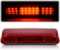 GRAND ORANGE LED 3rd Rear Third Brake Light Compatible with Ford F150 Lobo 2004-2008; Fit Explorer Sport Trac 2007-2010; Fit Lincoln Mark LT 2006-2008, Red Lens Clear Housing