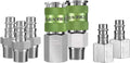 flexzilla a53657fz pro high flow coupler & plug, main product view