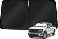 Windshield Sun Shade Custom Fit Ford F150 2021-2026(Lariat, King Ranch, Platinum, XL XLT Limited Raptor) Foldable Sunshade Windshield Cover Window Shade Sun Protector Sun Visor Accessories