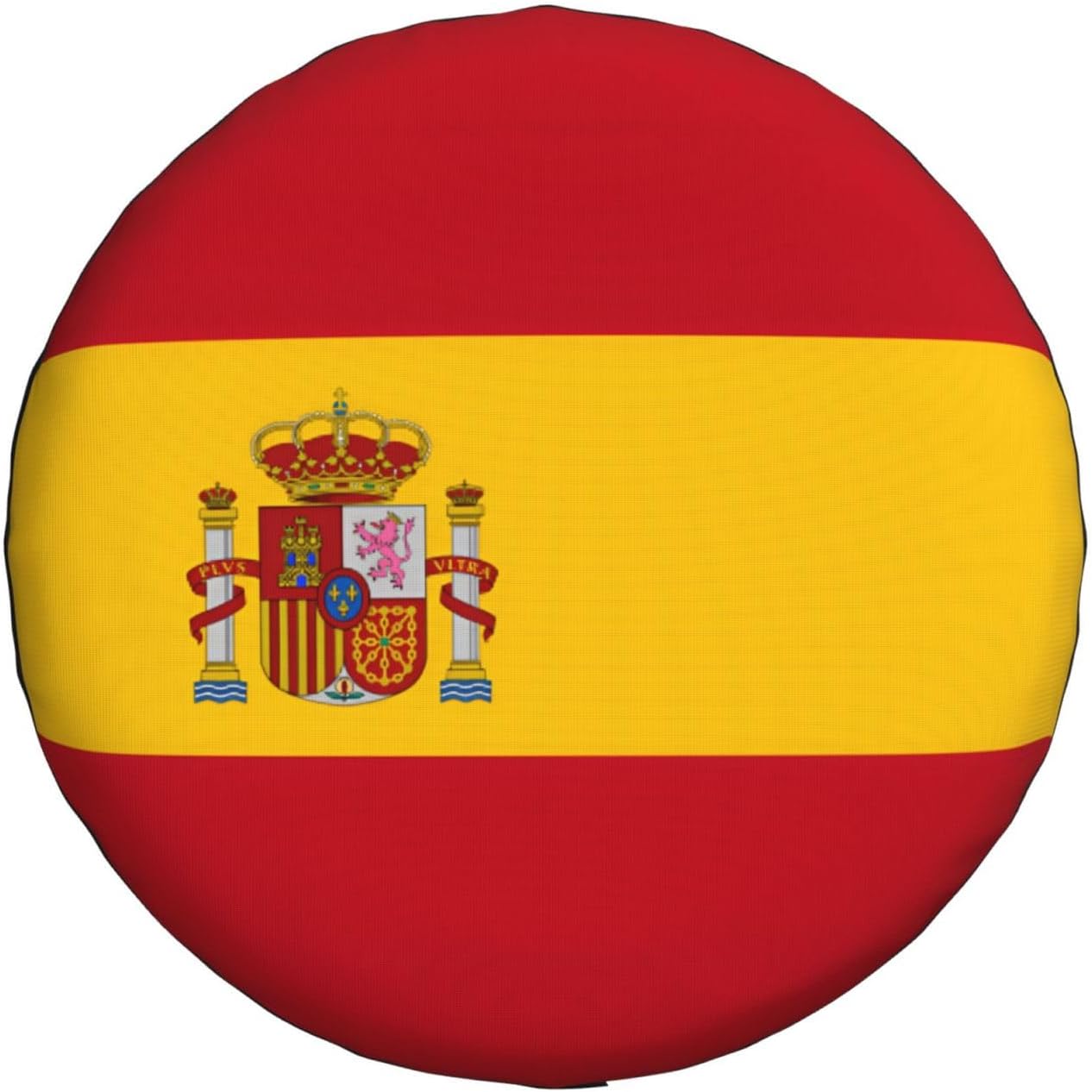 Spanish Flag Print Universal Spare Tire Cover for RV, Jeep | Wheel Protector Fits Rv, Trailer, Jeep, Shield Tires From Sun, Dirt And Rain For Outdoor Storage