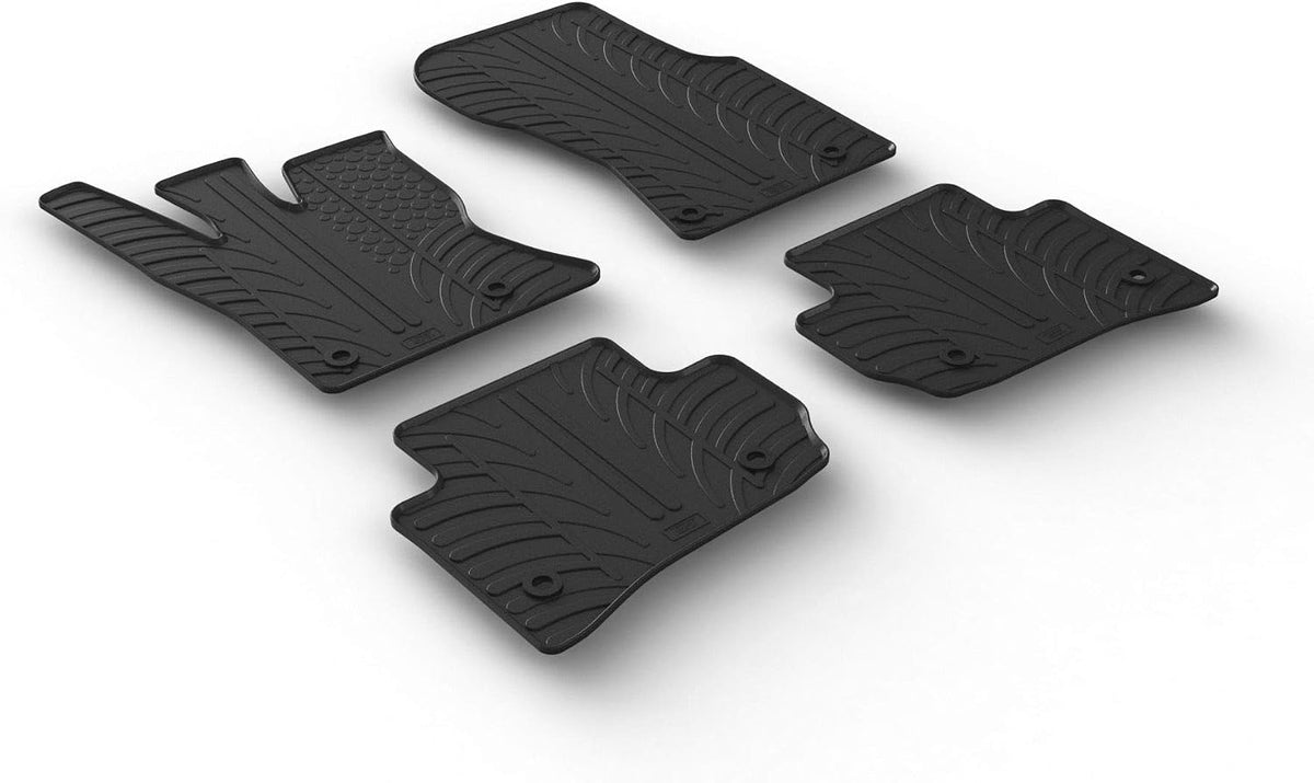 Gledring USA Custom Fit All-Weather Rubber Floor Mats Intended