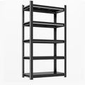 63"H Garage Shelving Heavy Duty Rack, 3000 LBS Capacity 5 Tier Adjustable by ErgoNova