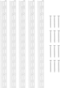 vevor shelf pilaster, 60-inch 5 pack, dual track, main product view