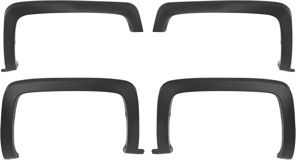 Fender Flare Compatible with 2014-2018 Chevrolet Silverado 1500 2500 HD 3500 HD Not for dually models