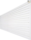 Slatwall Panels 4x8 ft Garage Wall Storage System, PVC Slat Wall Paneling by FRAYSCENT
