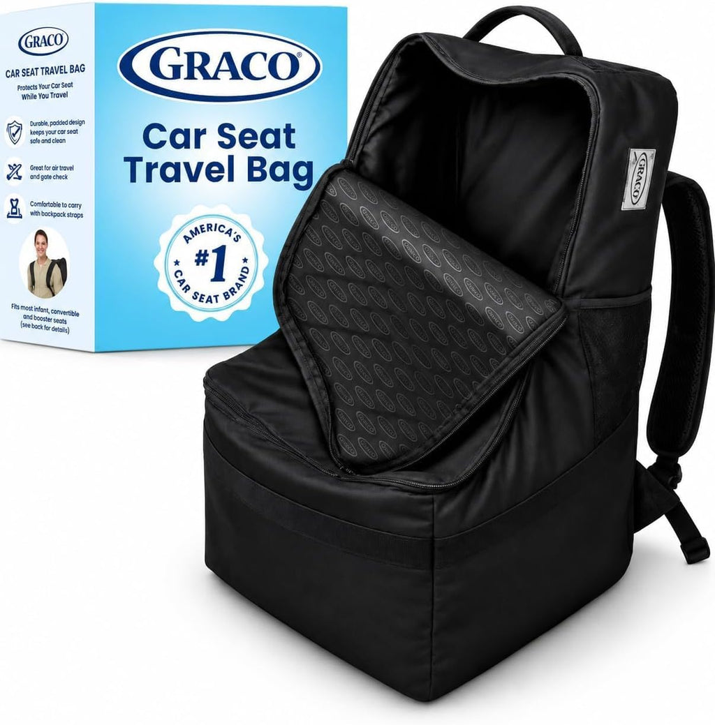 graco car seat travel bag, padded water resistant, main product view