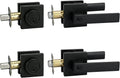 exterior door lock set with deadbolt, keyed alike, main product view