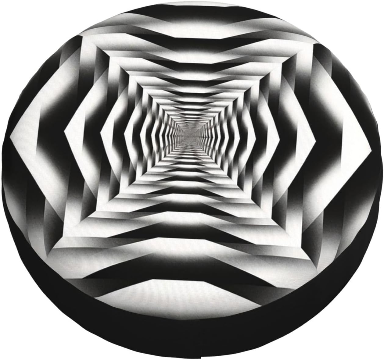 Abstract Dizziness Corridor Print Universal Spare Tire Cover for RV, Jeep | Wheel Protector Fits Rv, Trailer, Jeep, Shield Tires From Sun, Dirt And Rain For Outdoor Storage