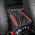 Car Center Console Cushion Pad, Universal Leather Waterproof Armrest Seat Box by Moly+Magnolia