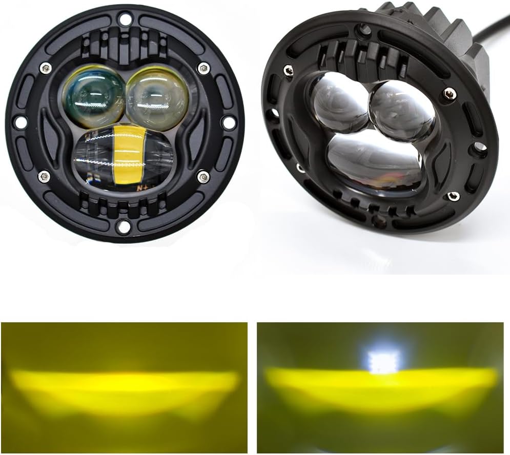 4" flush mount led work light for off, main product view