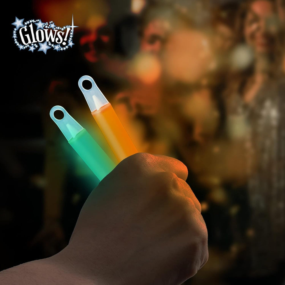 Glow Fever Glow Sticks 200pk Premium Glow in The Dark Light Up with Lanyards,...
