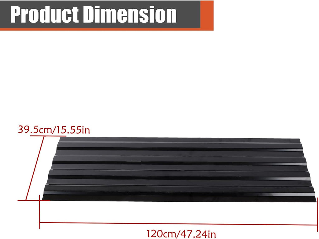 labwork Black Steel Truck Bed Floor Patch Panel Black 4Pcs Replacement for F250 F350 F450 1999-2016 926-881