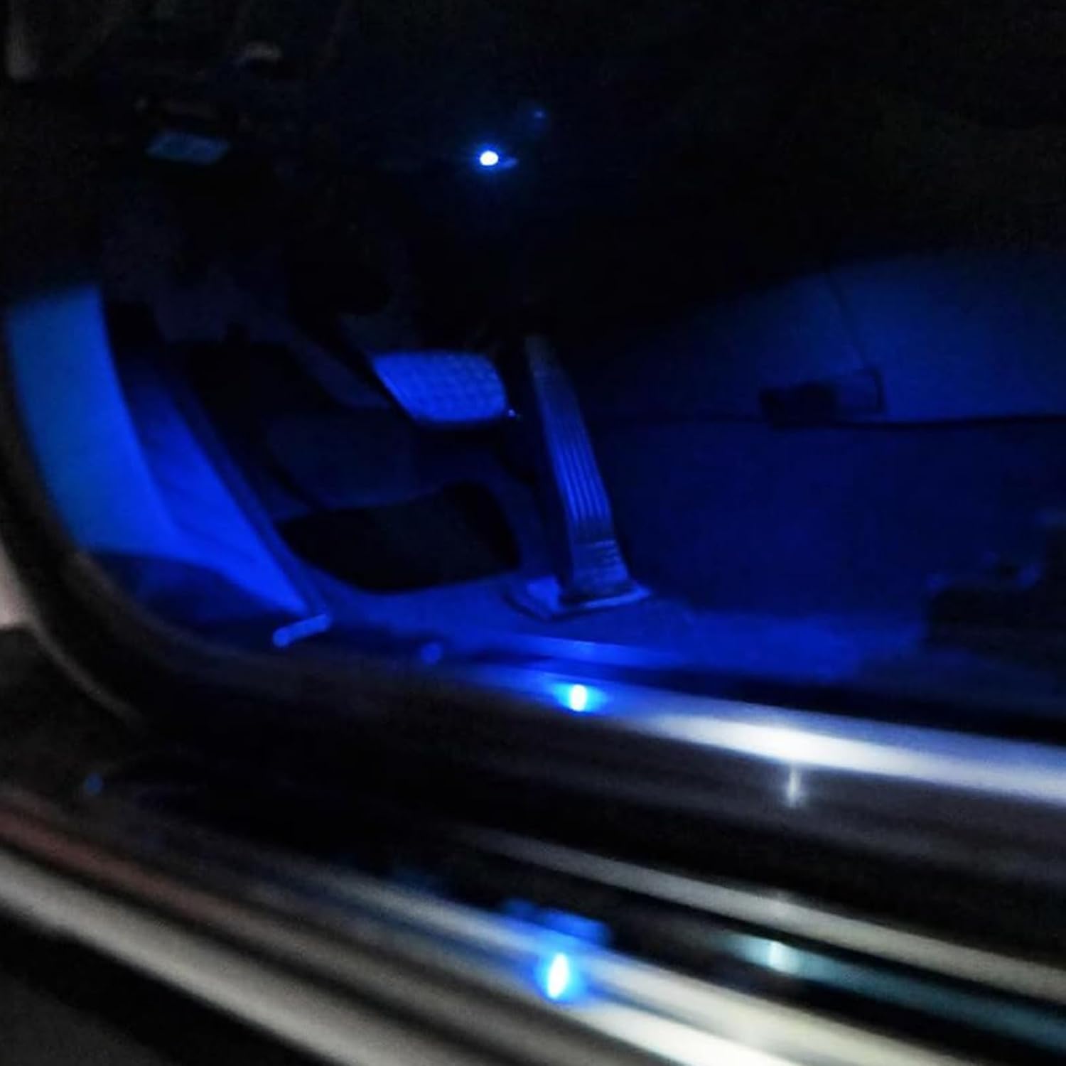 ITrims Interior LED Lights for Toyota RAV4 2019-2024 Car Accessories Under Dash Footwell Ambient LED Decor Light Atmosphere Lamp Light (Blue Lighted)
