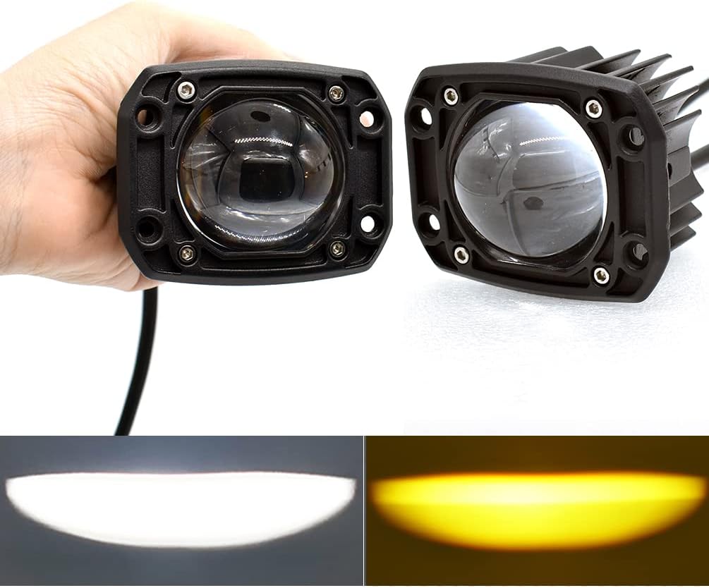 3" flush mount led pod light offroad spot, main product view