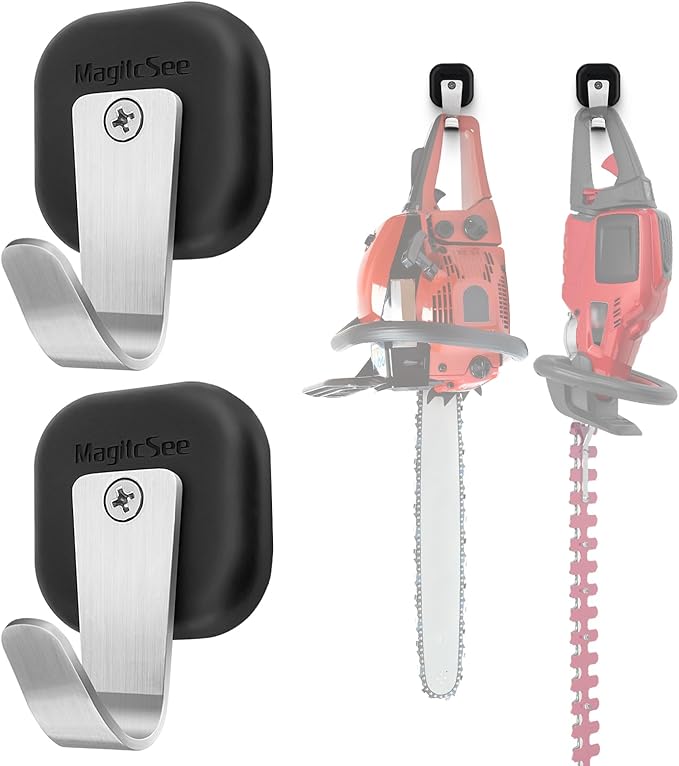Upgraded Heavy Duty Magnetic Hook, Powerful Magnet Versalite Indoor and Outdoor by MagitcSee