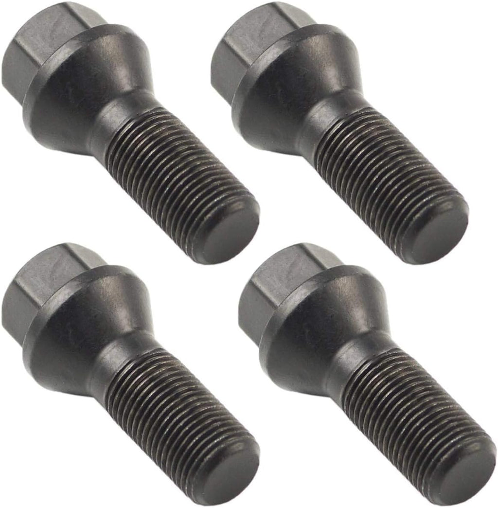 4PCS Wheel Lug Bolts for 2007-2015 BMW X5 X6 3 Series 5 Series 6 Series 7 Series X3 Replace 36136781151