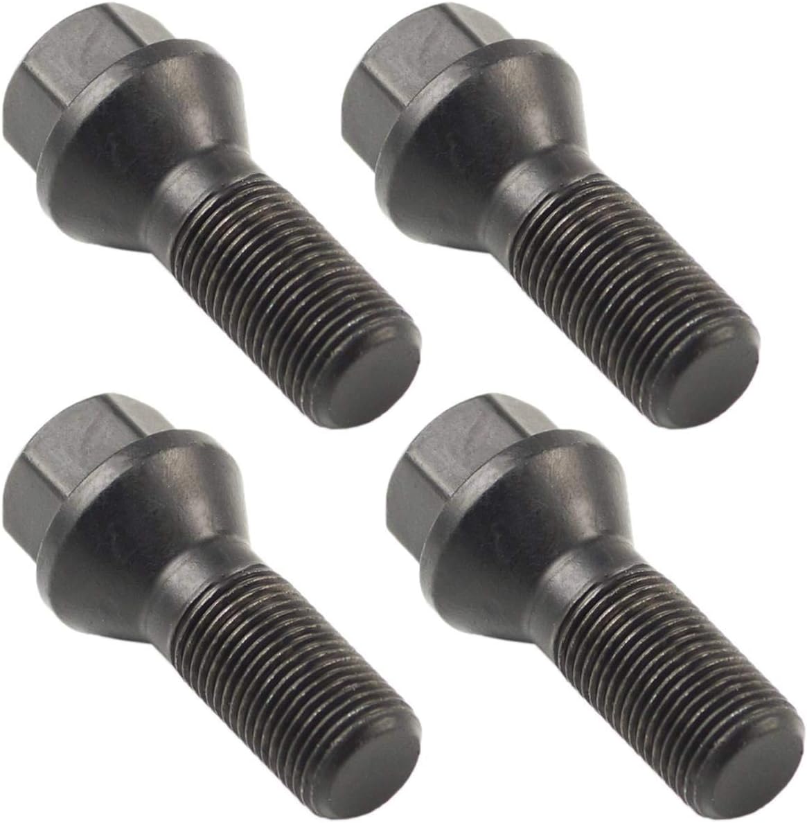 4PCS Wheel Lug Bolts for 2007-2015 BMW X5 X6 3 Series 5 Series 6 Series 7 Series X3 Replace 36136781151