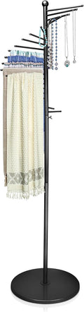 scarf rack freestanding metal scarf display stand spiral, main product view