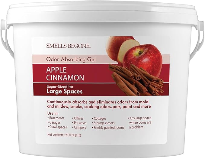 SMELLS BEGONE 1-Gallon Odor Absorber Gel by SMELLSBEGONE