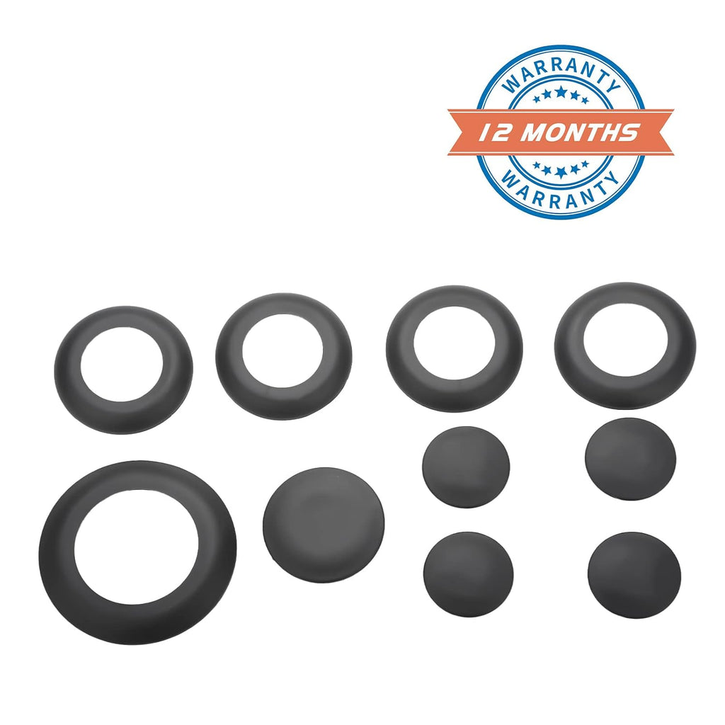 Fifth Wheel Hitch Puck Cover Plug Trim Ring Kit, Gooseneck Towing Setups Hitch Hardware Kit Compatible with Ford Vehicle 2011-2022 F250 F350 F450 F550 Super Duty, Replace#BC3Z-99000A25-A