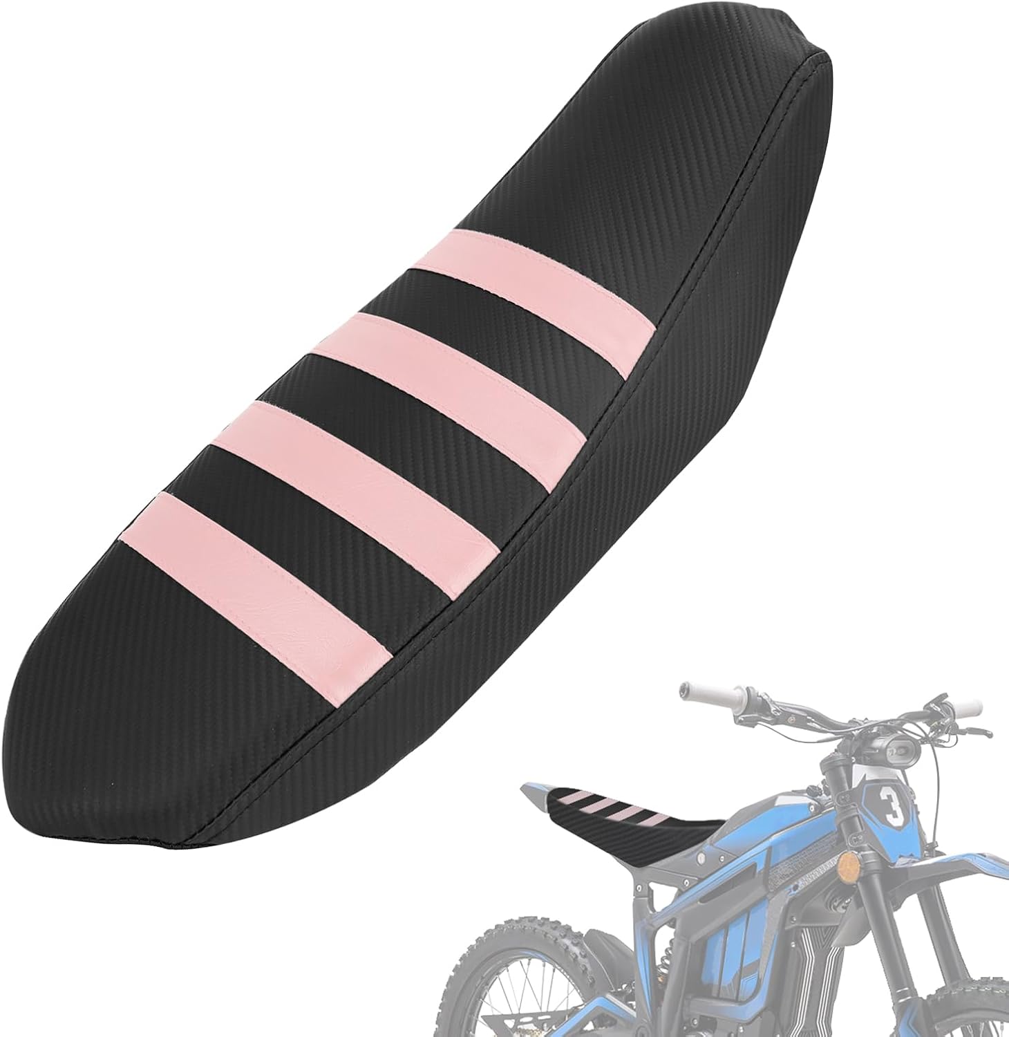 Electric Dirt Bike Seat Cover for Talaria Sting MX3/R MX4 MX5 PRO Pink,High Elastic Leather