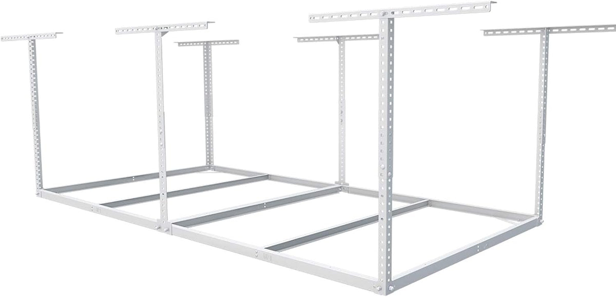 fleximounts 4x8 overhead garage storage rack, without decking, main product view