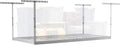 saferacks white 4x8 overhead storage rack w/ 5-pc, main product view