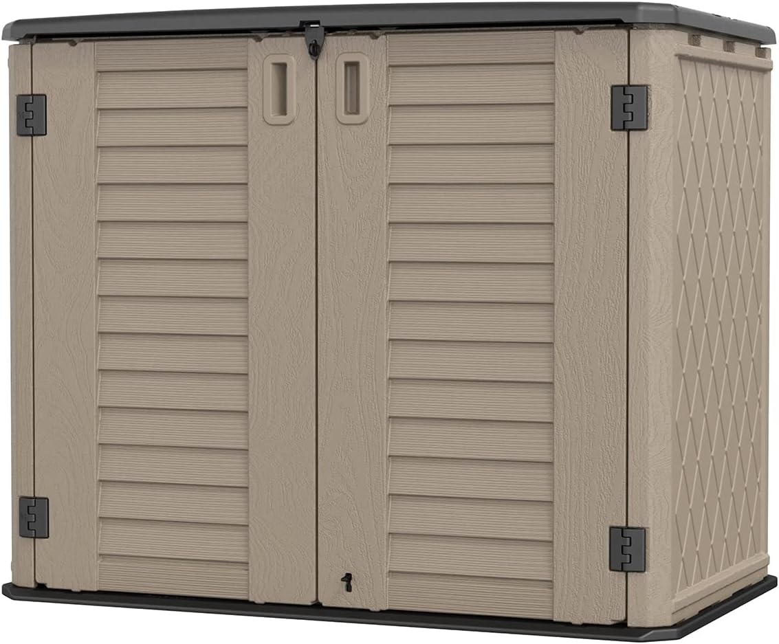 kinying outdoor storage shed - horizontal storage cabinet, main product view