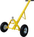 Trailer Dolly with Pneumatic Tires - 600 Lb. Maximum Tongue Weight Capacity,Yellow Color