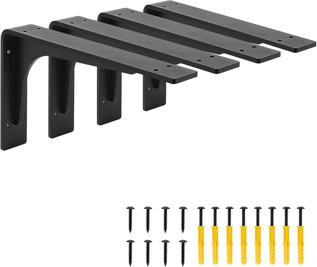 10"x 6"shelf brackets,l shelf brackets,max load 300lbs, vertical, main product view