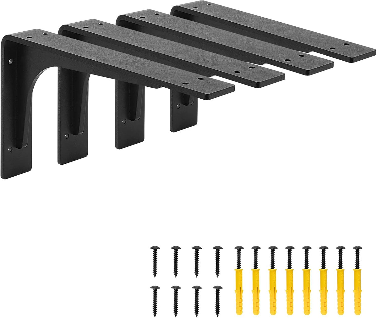 10"x 6"shelf brackets,l shelf brackets,max load 300lbs, vertical, main product view