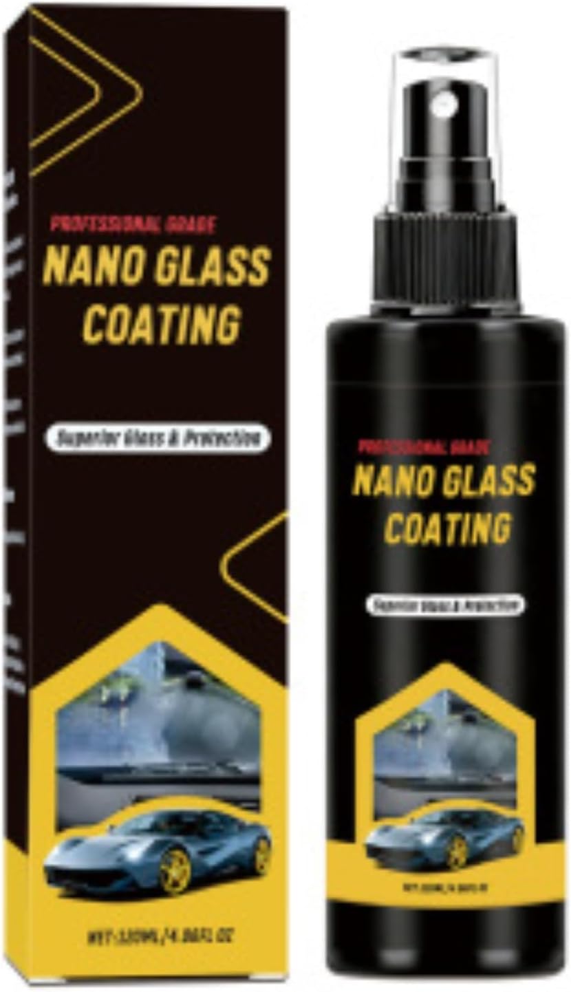 Car Adhesive Remover Spray, 120ml, Safely Remove Sticker Residue, Sap and Tar from Auto Paint, Quick, Clear-Coat Safe Cleaning Formula, Restores Gloss (Car Polish Spray - 120ML)