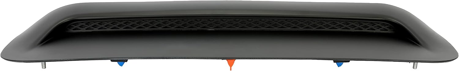 ECOTRIC Front Upper Hood Scoop Compatible with 2010-2022 Toyota 4Runner 2012-2015 Tacoma Sport Hood Air Flow Scoop Bulge Insert Kit Upgrade Painted Black