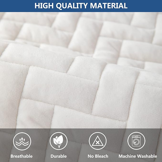 Eismodra Armrest Covers, Couch Cover, Sofa Cover, Backrest Covers, Anti-Slip - Image 3