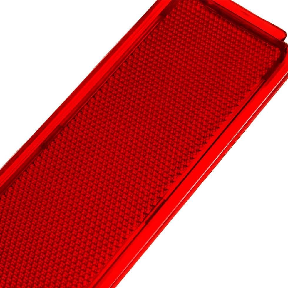 Front Rear Door Reflector Panel Compatible For Ford Model | Interior Door Reflectors Red Reflector Light Cover Size/Dimensions: Approximately 5-3/4" x 2-1/4", Part Number: TRA638598